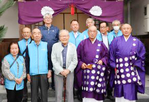 2023年10月20日(金)　神将山 西福寺にてポリオ根絶を祈願