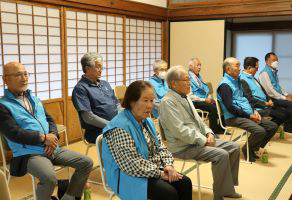 2023年10月20日(金)　神将山 西福寺にてポリオ根絶を祈願