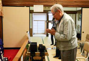 2023年10月20日(金)　神将山 西福寺にてポリオ根絶を祈願