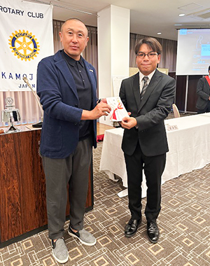 2025年10月14日(火)　米山奨学生卓話